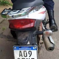 Se robaron una moto en Salta y la dejaron en el lugar más insólito 