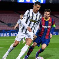 Goleada de la Juventus en la Champions: Ronaldo le marcó un doblete al Barcelona de Messi