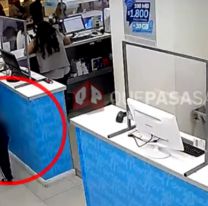 Salteña usa a sus hijitos para robar en pleno centro de Salta [HAY VIDEO] 