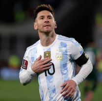 Desde Francia, Messi no se pierde un segundo de la Scaloneta