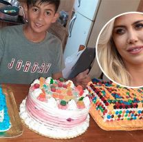 Wanda Nara quiere que el Joaquín haga una torta para su hijo: "Sos un ejemplo"