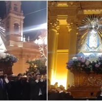 Sacaron en procesión a la Virgen del Milagro por las calles de Salta