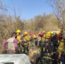Continúan los operativos en el norte provincial para apagar los incendios forestales