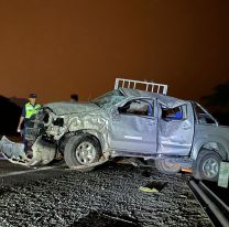 Terrible accidente en el acceso a Salta: quiénes viajaban en la camioneta