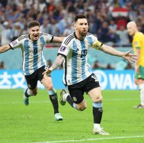 En un partido para el infarto, Argentina venció a Australia y se metió en cuartos