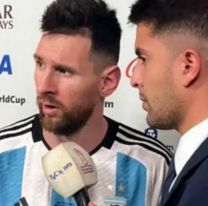 Con lujo de detalles: además del "¿Qué mirás bobo?" la otra reacción de Messi esa noche