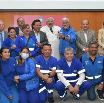 Sáenz presentó el nuevo Hospital de Emergencias y entregó ambulancias