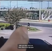 Estremecedor video: tratan de secuestrar a una chica en la rotonda de Limache