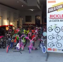 En la previa del Día del Niño, abrió una fabrica de bicicletas: a precio regalado