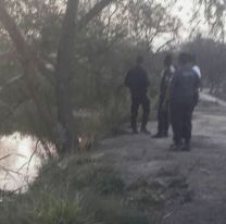 Desesperante búsqueda del changuito en la represa de El Bordo: "Se hundió"