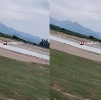 El video más triste del dique Las Lomitas de Campo Quijano: "Estaba irreconocible" 