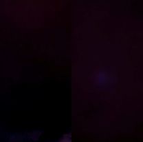 Tremendo: las extrañas luces que aparecieron anoche en el cielo salteño [VIDEO]