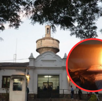 Un preso se prendió fuego en la cárcel de Villa Las Rosas