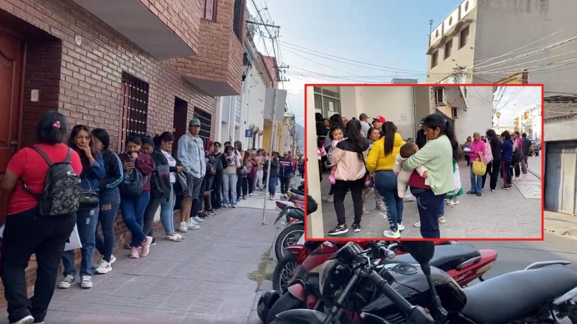 Fila interminable en ANSES: más de 200 personas esperan ser atendidas