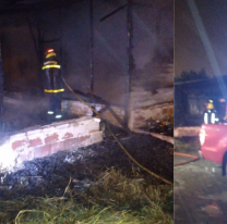 Se incendió una casa frente a estación de Servicio en Salta: "Llegaron llorando"