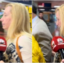 Así llegó Karina Milei a Salta: no quiso emitir ni una palabra en el aeropuerto