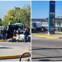 Casi lo mata: camionero irresponsable en avenida Yrigoyen