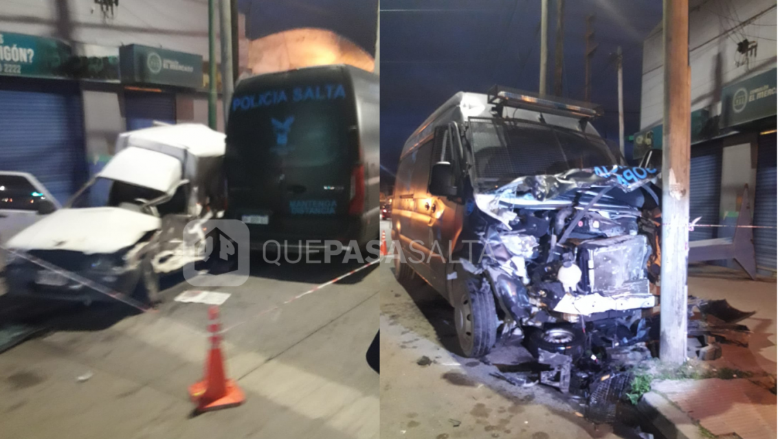 Borracho chocó al 'carro' de GOPAR y causó terrible accidente: varios policías heridos