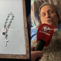 Abuelita salteña de 80 años vende rosarios para poder vivir