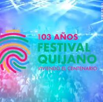 Quijano prepara un mega festival por su aniversario: hasta Emanero viene