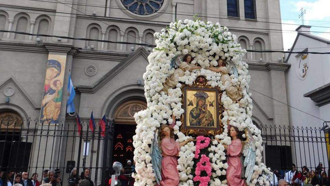 Empezó la novena de la Virgen del Perpetuo Socorro: cuándo es la procesión